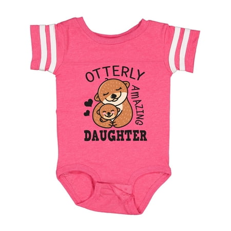 

Inktastic Mothers Day Otterly Amazing Daughter Gift Baby Girl Bodysuit