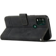 thumbnail image 2 of Wallet Case for Moto G Stylus 5G, Moto G Stylus 5G Case with Card Holder Leather Flip Case with Kickstand Magnetic Full Protection Compatible with Motorola Moto G Stylus 5G Smile Black, 2 of 14