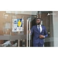 thumbnail image 4 of AdirOffice 8.5''x 11'' Clear Suction Acrylic Window Sign Holder 24 Pack, 4 of 8