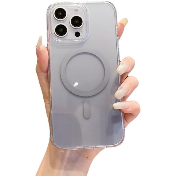 Laser Gradient Colorful Clear Compatible with iPhone Case (Gray,iPhone 14)