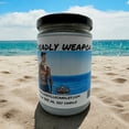 thumbnail image 1 of Deadly Weapon Vegan Coconut Soy 12 oz/ 355 ml Candle Hand-poured, Eco-friendly, Clean Burning, Woodsy/ Clean, 1 of 5