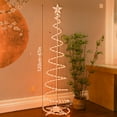 thumbnail image 3 of Christmas Decorations Home Party Interior Decoration Christmas Desk Decoration LED Lights Iron Metal Foldable Christmas Tree With Balls Christmas Tree, 3 of 3