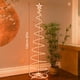 thumbnail image 4 of XWSHYW Aparatos Electrónicos Decoración de Interiores y Fiestas En La Casa Decoración de Escritorio Navideña Luces Led Árbol de Navidad Metal de Hierro con Bolas, 4 of 4