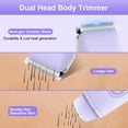 thumbnail image 5 of Hoeylife Electric Shaver for Women, 2-in-1 Waterproof Trimmer for Sensitive Skin, 5 of 8