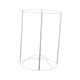 thumbnail image 5 of Anillo de marco de pantalla de lámpara, soporte de luz de mesa de Metal E27, soporte portátil DIY, anillo de sombra de lámpara para cafetería, boda, 14cm x 12cm Redondo Yinane Anillo de marco de pantalla de lámpara, 5 of 8