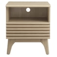 thumbnail image 4 of Mesita de noche Modway Render Oak 48x38x53 cm, 4 of 7