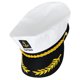 thumbnail image 4 of Sombrero de capitán de yate, decoración para disfraz, sombrero de marinero, sombrero de capitán marino para cosplay de Halloween, 4 of 5
