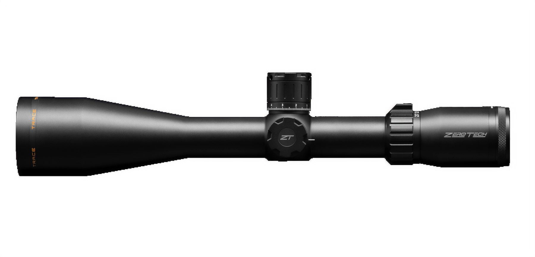 ZeroTech Optics Trace Rifle Scope, 4.5-27x50mm, 30mm Tube, First Focal Plane, RMG Reticle, Black