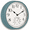 Teal-9.5 inch, variant on Illuminated 18 inch Outdoor Indoor Wall Clock Home Patio Pool Decor