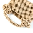 thumbnail image 4 of YIFEI Acrylic Candy Color Beaded Donut Handle Handbag Evening Purse for Wedding Party, 4 of 5