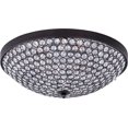 thumbnail image 1 of Maxim 39871BCBZ Glimmer 4 Light 15 inch Bronze Flush Mount Ceiling Light, 1 of 1