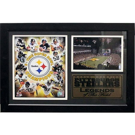 Pittsburgh Penguins Framed Photos - NFL Pittsburgh Steelers Greats Photo Stat Frame, 12x18