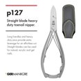 thumbnail image 2 of p127 - Straight Blade Pedicure Nippers FINOX® Surgical Stainless Steel Podiatry Tool, 2 of 8