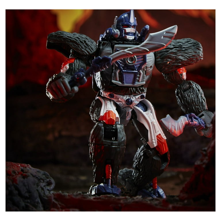 Transformers Generations War for Cybertron: Kingdom Voyager WFC-K8 Optimus  Primal