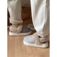 thumbnail image 5 of Botas de nieve para mujer, zapatillas de algodón para pareja para otoño e invierno, zapatos de algodón con aislamiento de felpa para el hogar de moda para hombres, 5 of 5