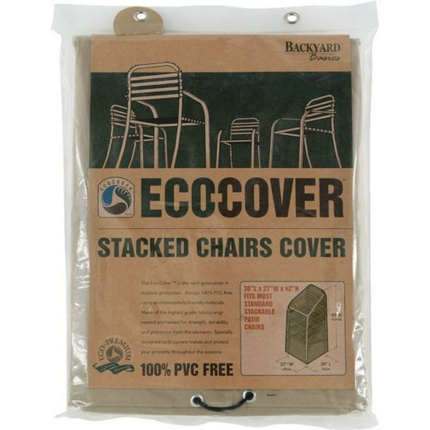 EcoCover Premium Stacked Patio Chairs Cover