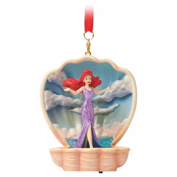 Ariel Light-Up Living Magic Sketchbook Ornament – The Little Mermaid