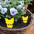 thumbnail image 4 of Ludlz Sticky Traps, 20Pcs Flying Gnat Catcher Insect Dual Sided Yellow Sticky Trap Indoor Outdoor , Gnat Killer for Fungus Gnat, Fruit Fly and Other Insects, Protect The Plant, 4 of 7