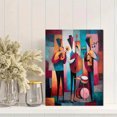 thumbnail image 2 of Jazz Instrument Musician Canvas Print Wall Art Home Decor for Living Room Bedroom Office Music Studio Cafe, 2 of 8
