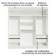 thumbnail image 5 of Ropero Closet Madesa Reno 3 Puertas Corredizas Blanco 2, 5 of 5