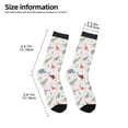 thumbnail image 2 of Uemuo Cute Dinosaur Printed Kids Boys Socks Seamless Crew Socks Crazy Funny Athletic Sport Socks for Children, 2 of 6