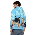 thumbnail image 5 of Lsque Bluey for Mens Full-zip Hoodie, Zip-up Pullover Hooded Sweatshirt, Kangaroo Pocket Hoodie Ideal for Daily Wear, Travel, and Home-Large, 5 of 8