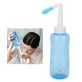 thumbnail image 4 of Nose Cleaner, Nasal Cleaning Bottle  Breathing Washable Moderate Speed Portable Multi Directional With 2pcs Nozzles For Home For Adults, 4 of 8