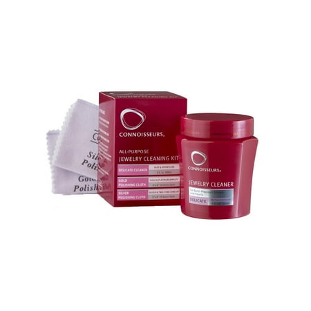 Connoisseurs All-Purpose Jewelry Cleaning Kit, 3 Ct