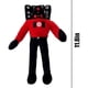 thumbnail image 4 of Peluche Longziming, Skibidi, algodón, rojo/negro, 4 of 5