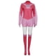 thumbnail image 2 of Invincible Atom Eve Costume, Invincible Adult Women Halloween Hero Invincible Bodysuit, Anime Suit Jumpsuit for Adults (Pink) Size:Xs, 2 of 3