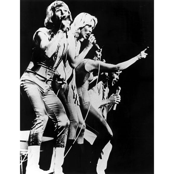 Abba In Concert In 1980.. Courtesy Csu Archives  Everett Collection History (18 x 24)