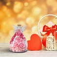 thumbnail image 3 of Natural Immortal Flowers Valentines Day Gifts, Angel Figurines Glass Cover with Preserved Forever Real Rose, Glowing Love Decorations Romantic Angel Flowers Gifts for Women, 1Pc(Pink,3.9x3.9x5.9"), 3 of 7