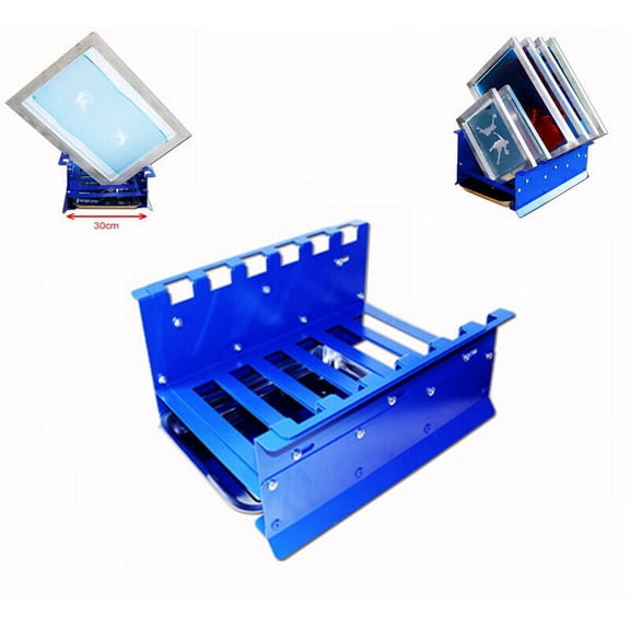 INTBUYING SPE-KSJ Adjustable Multifunctional Washing Plate Draining off Water Platform Screen Printing Frame Drying Rack