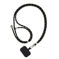 thumbnail image 4 of Neck Mobile Phone Lanyard Universal Phone Lanyard Patch Nylon Patch Phone Lanyard Adjust Straps Net Red Fashion Mobile Phone Lanyard Hanging Neck Safe and Lost Fixed Card, 4 of 5