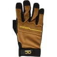 thumbnail image 3 of Guantes de trabajo Custom Leathercraft CLC 124M Flex Grip, tamaño mediano, paquete de 2, 3 of 3