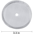 thumbnail image 3 of Secura Écrans de Remplacement pour Presse Française, Filtre en Maille Réutilisable en Acier Inoxydable (17 Onces), 3 of 3