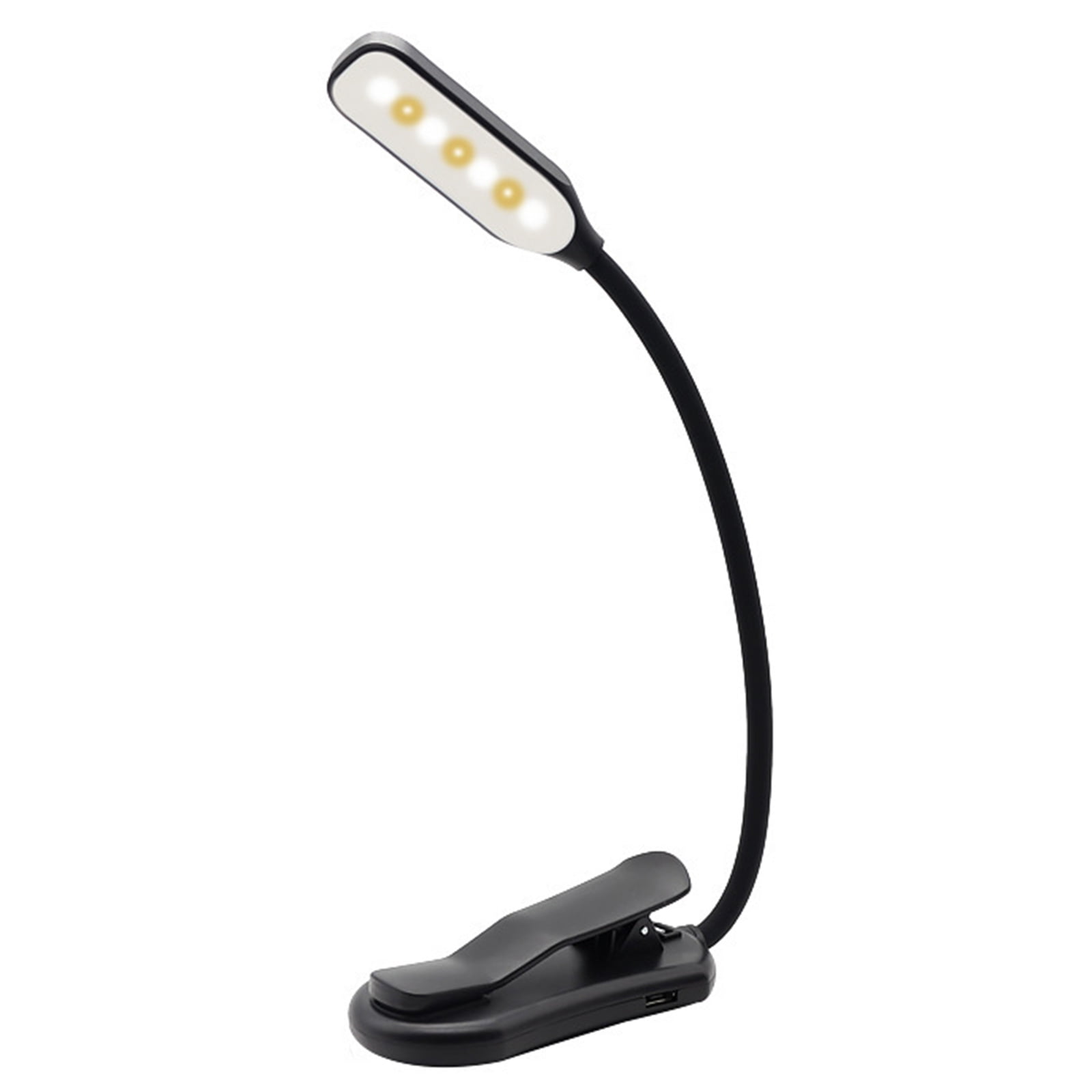 Ltesdtraw 6/7/9LED Mini Book Lights 3 Lighting Modes Rechargeable