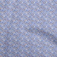 thumbnail image 1 of oneOone Velvet Medium Blue Fabric Christmas Craft Projects Decor Fabric Printed By The Yard 58 Inch Wide, 1 of 5