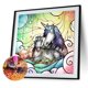 thumbnail image 2 of Kit de pintura de diamante unicornio de dibujos animados taladro redondo completo DIY manualidades mosaico imágenes FLhrweasw Nuevo, 2 of 9