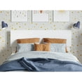 thumbnail image 6 of Wesley Twin Wood Platform Bed with Panel Footboard and Twin Trundle in White, 6 of 10
