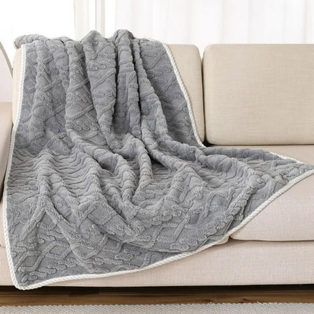 EcoNest Pet Throw Dog Blanket Oversized Thick Pet Quilt For Comfort | Cat Cozy Cover Bed Car Sofa And Furniture With Soft Stain Fabric Easy To