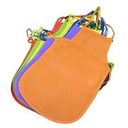 12 Pack Children's Kids Artists Aprons Polyester Non-woven Assorted Colors