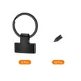 thumbnail image 3 of 6Pack 22mm/ 0.87" Key Fob Hardware with Keychain Ring Purse Bag Hardware 25mm O Ring Black, 3 of 6