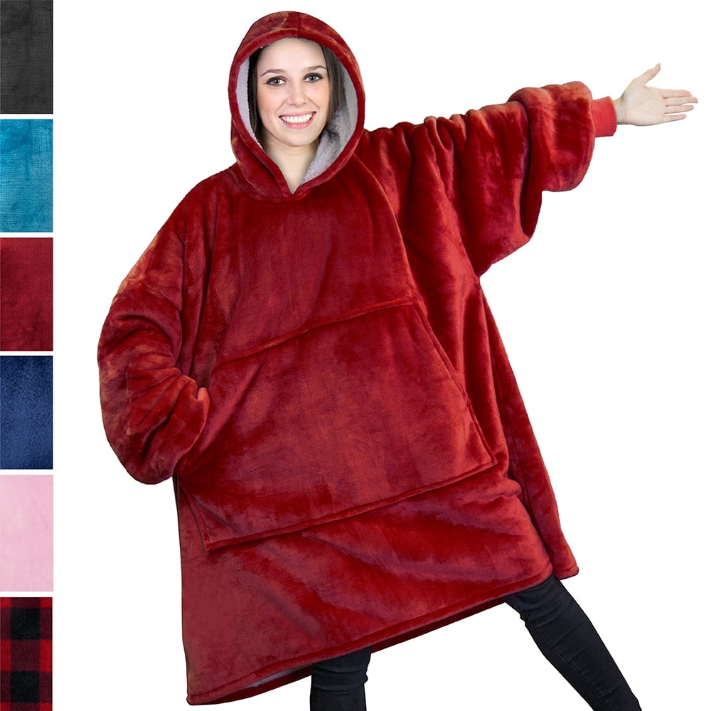Beautiful Giant Boy/'s Kids Casual Hooded Front Pocket Hoodie T-shirt Red