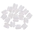 thumbnail image 1 of 20 Pcs Connecteurs de Chaîne de Rideaux en Plastique Blanc, 1 of 5