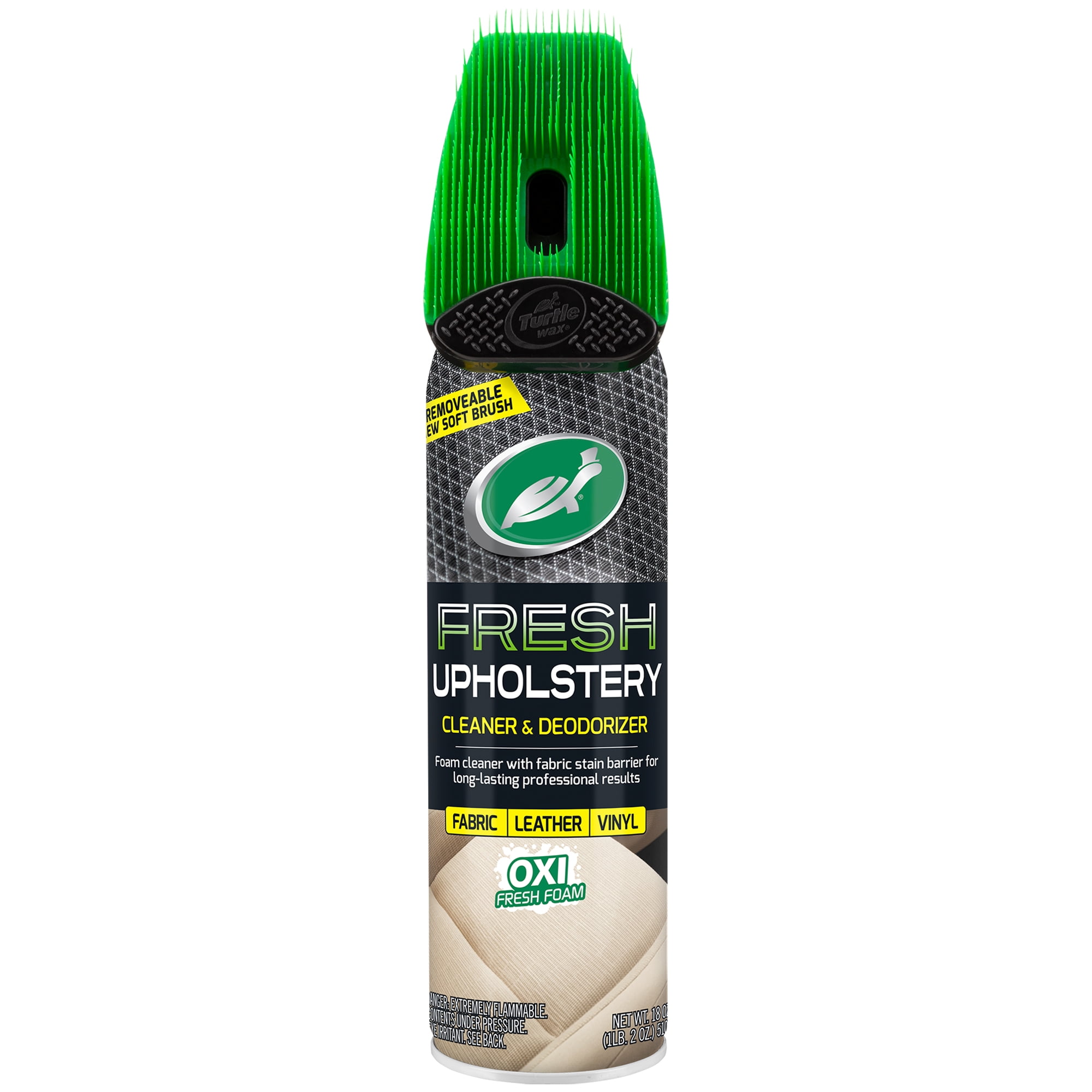 (3 pack) Turtle Wax 50798 Power Out Upholstery Cleaner Protector and Odor Eliminator 18 oz