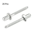 thumbnail image 4 of Uxcell 4.8mm x 9mm 304 Stainless Steel Blind Rivets 25 Pack, 4 of 4