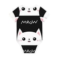 thumbnail image 2 of Rocae Cat Meow for Baby Climbing Clothes Soft Baby Romper for Active Infants Comfortable and Breathable Crawling Jumpsuit Unisex Baby Outfit 2 Years, 2 of 8