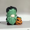 thumbnail image 1 of Puntoco Estatua de resina de juguete para decoración de Halloween, gnomo de calabaza, adornos para el hogar, el jardín y la oficina, 1 of 5