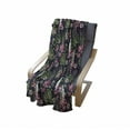 thumbnail image 3 of Hawaii Soft Flannel Fleece Throw Blanket, Tropical Art Exotic Tree Leaves and Flowers, Cozy Plush for Indoor and Outdoor Use, 70" x 90", Olive Green Pale Pink, by Ambesonne, 3 of 5